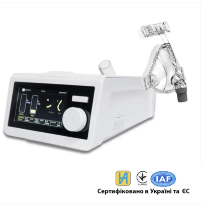 Апарат неінвазивної вентиляції OXYDOC CPAP/BіPAP/ST/AVAPS + маска (L)