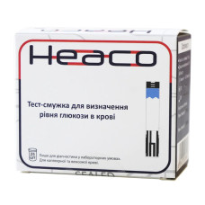 Тест полоски к глюкометру Heaco Safe AQ Voice (25 шт)